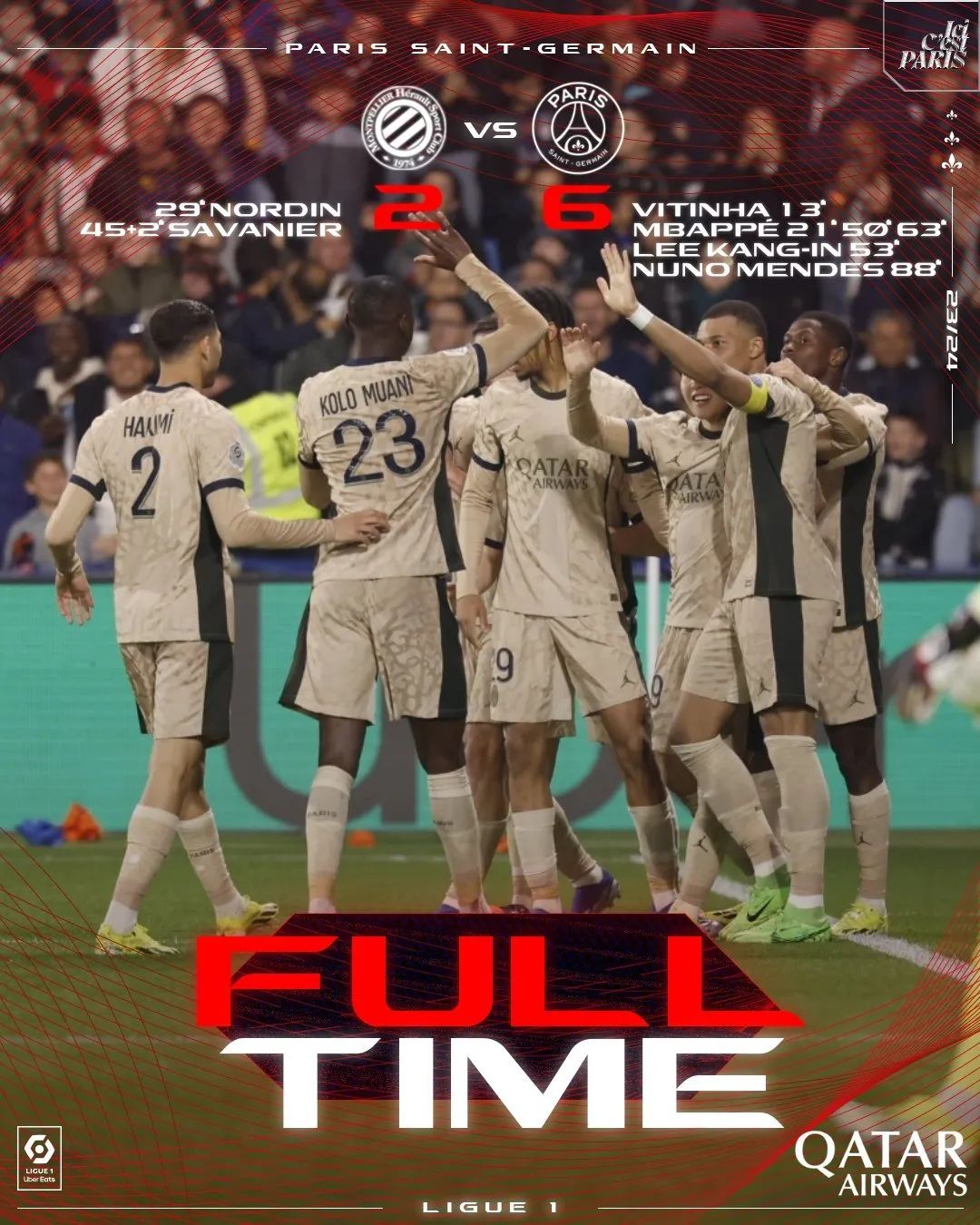 九游体育平台-包含蒙彼利埃队客场取胜，成功抢下三分提升排名的词条