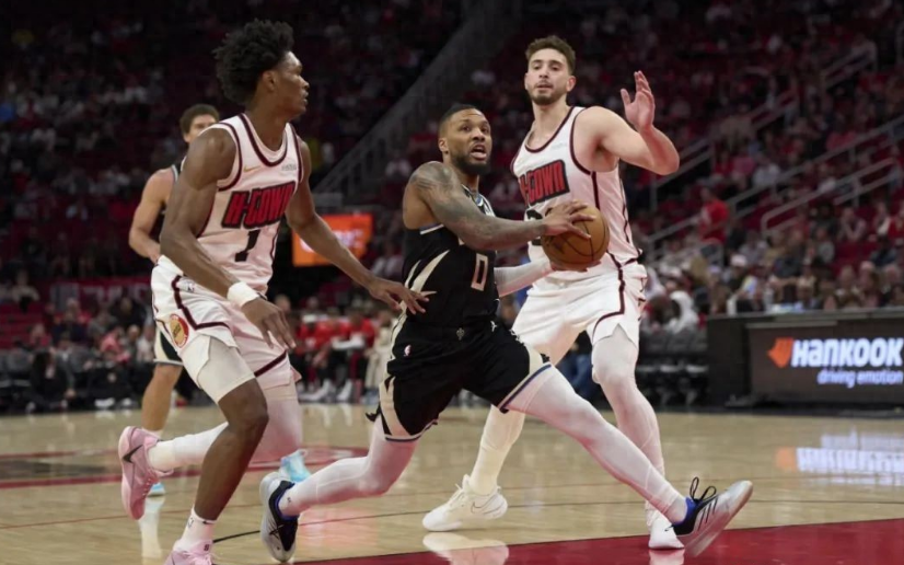 雄鹿客场擒下爵士，取得六连胜